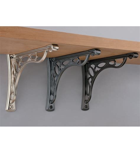 ornamental shelf brackets metal|5 inch decorative shelf brackets.